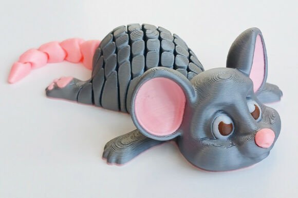 Articulated Mouse 3D Print Model