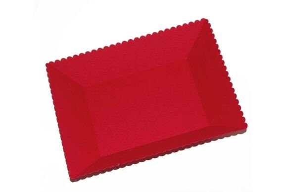 The Art of Assembly: Mastering the 3D Rectangle Scalloped Decor Paper Tray