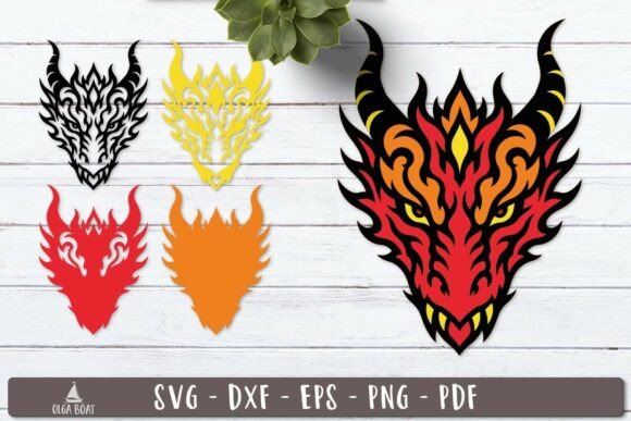 Unlocking the Power of Fantasy: A Deep Dive into the 3D Tribal Dragon Head SVG Layered Design for Modern Creators